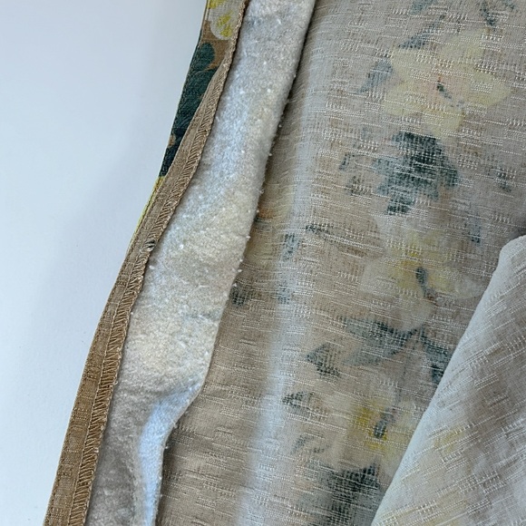 Caribbean Joe Men’s 100% Silk Hawaiian Aloha Floral Button Dress Shirt Size XL - Picture 11 of 12